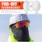 Ergodyne AEGR-AFASM, Safety Glasses, Anti-Scratch & Fog-Off+, Orange Mirror Lens, Orange Frame, Half-Frame AEGR-AFASM - alternate 7